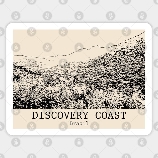 Discovery Coast - Brazil Sticker by Lakeric